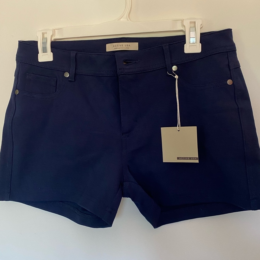 New women’s shorts.